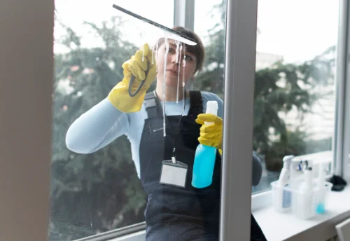 Nettoyage de vitres intérieures et extérieures à Solférino